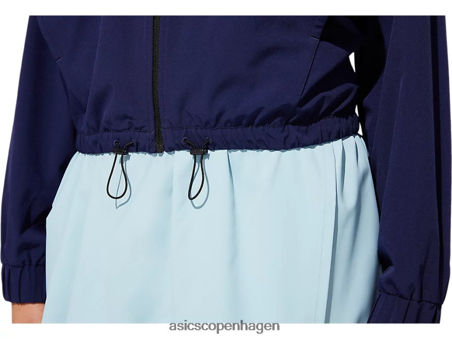 Asics match vævet jakke peacoat Z206F64051