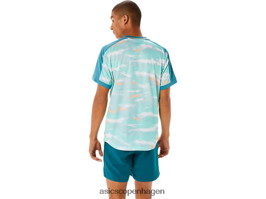 Asics matchende grafisk kortærmet top tåget fyr Z206F61090