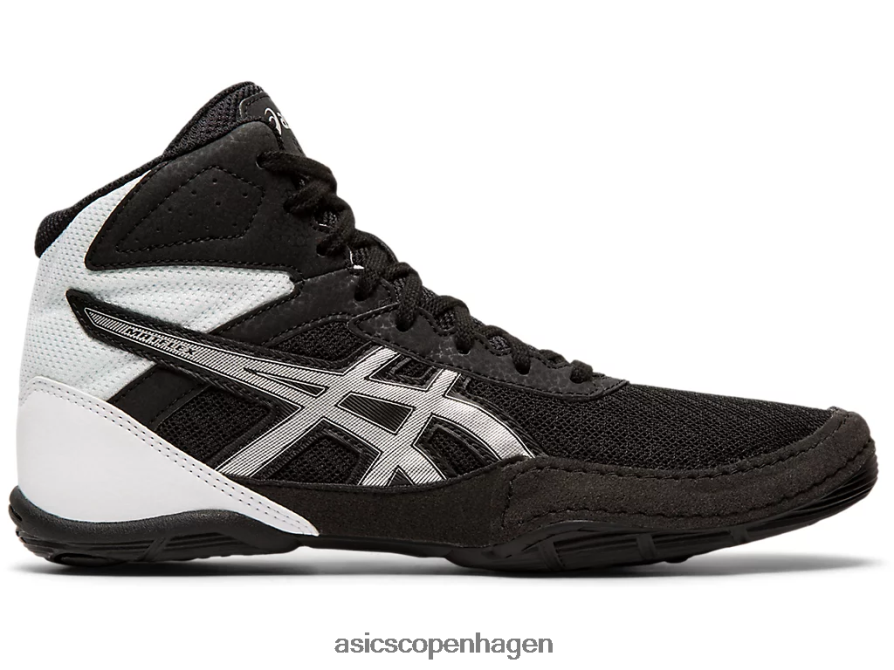Asics matflex 6 klasse skole sort/sølv Z206F64322