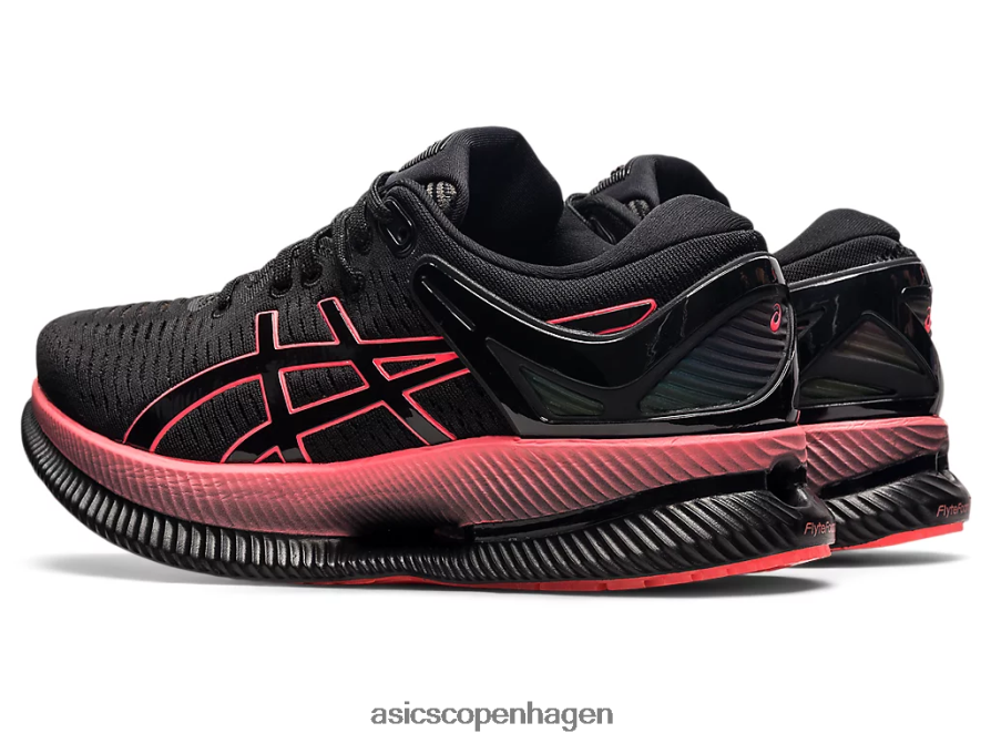 Asics metarid sort/flammende koral Z206F63887