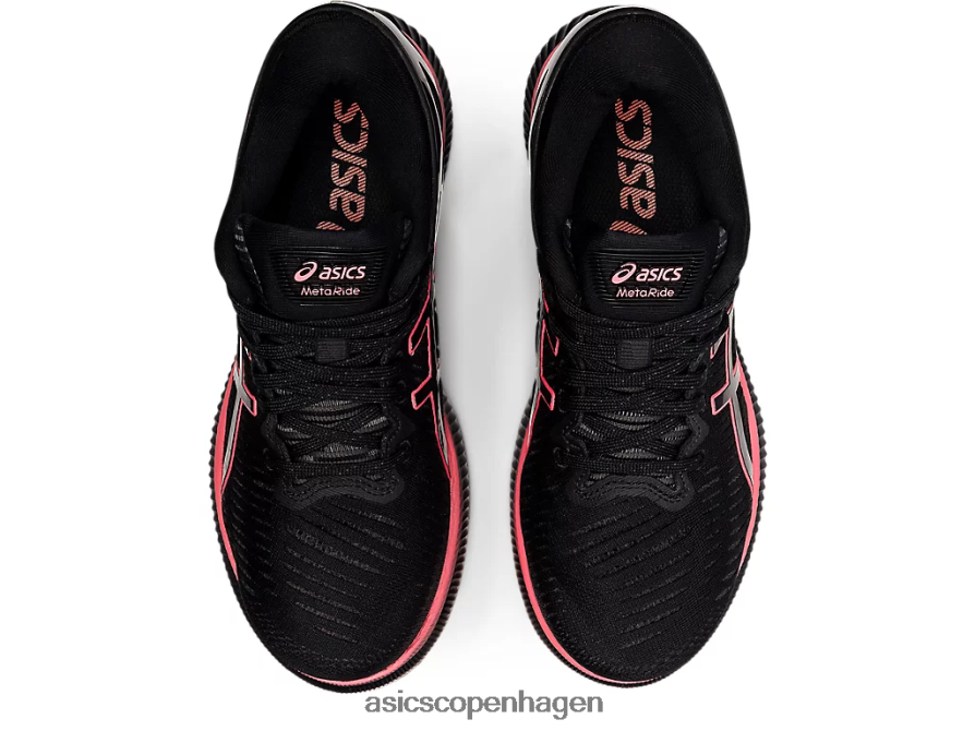 Asics metarid sort/flammende koral Z206F63887