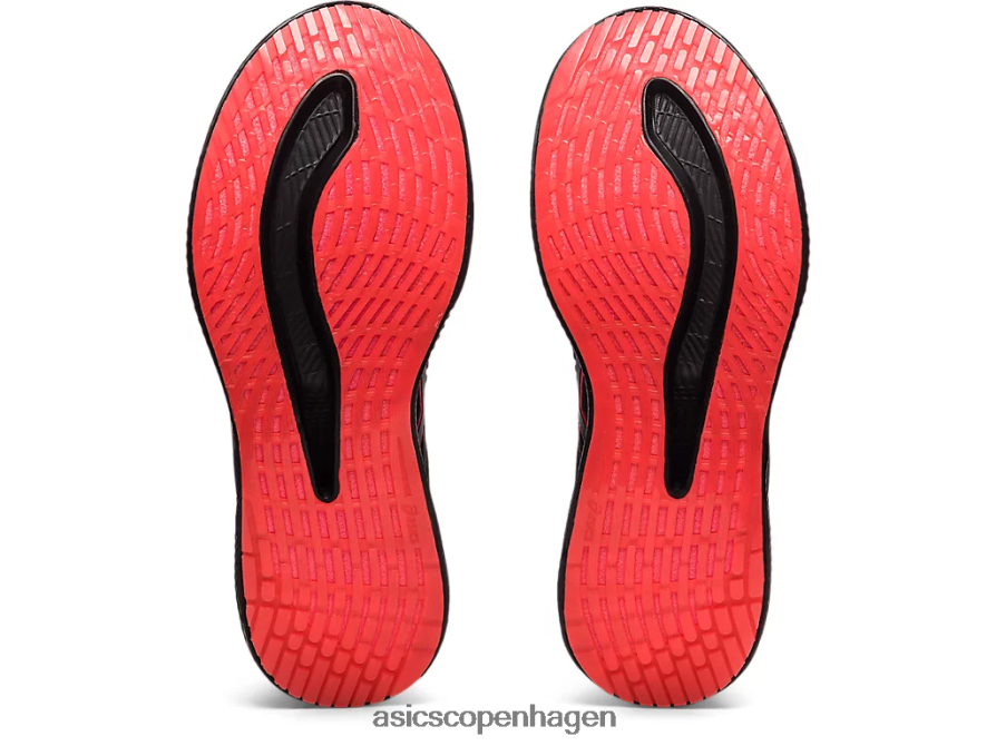 Asics metarid sort/flammende koral Z206F63887