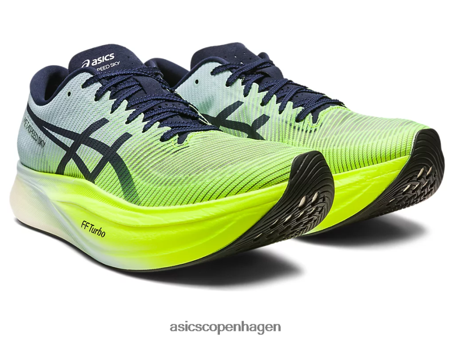 Asics metaspeed sky+ fare grøn/himmel Z206F6151