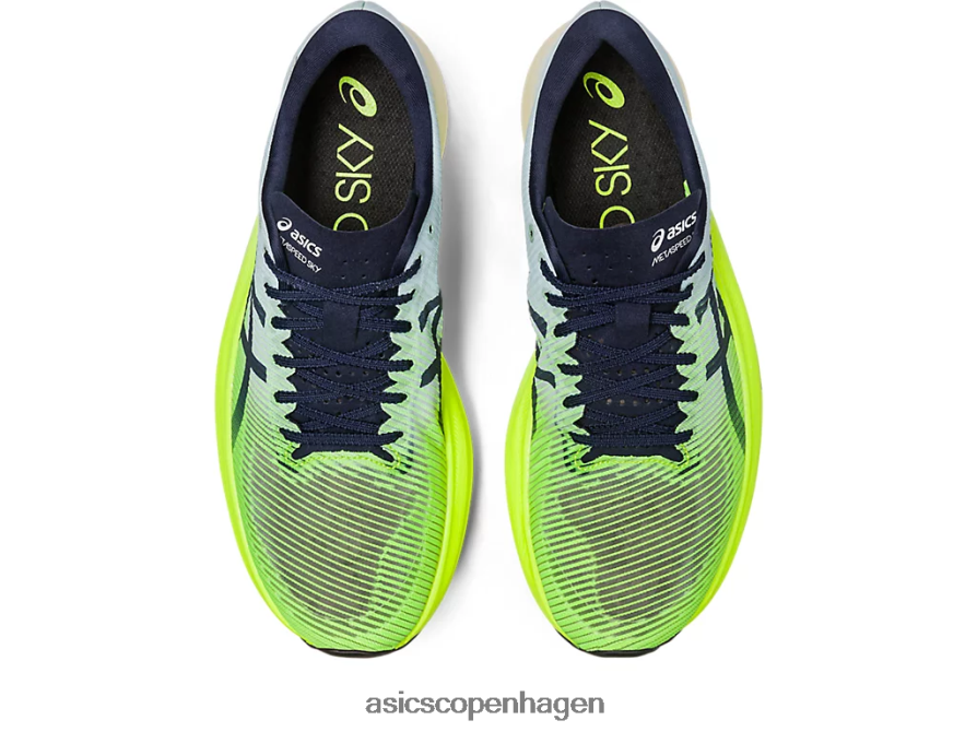 Asics metaspeed sky+ fare grøn/himmel Z206F6151