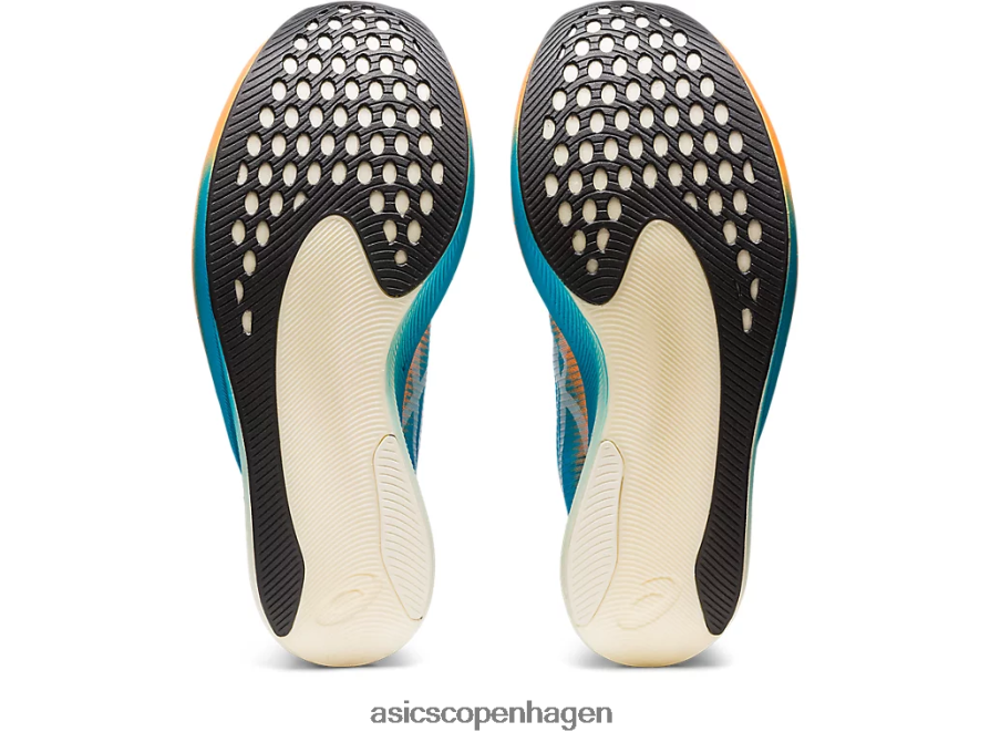 Asics metaspeed sky+ orange pop/øblå Z206F6586