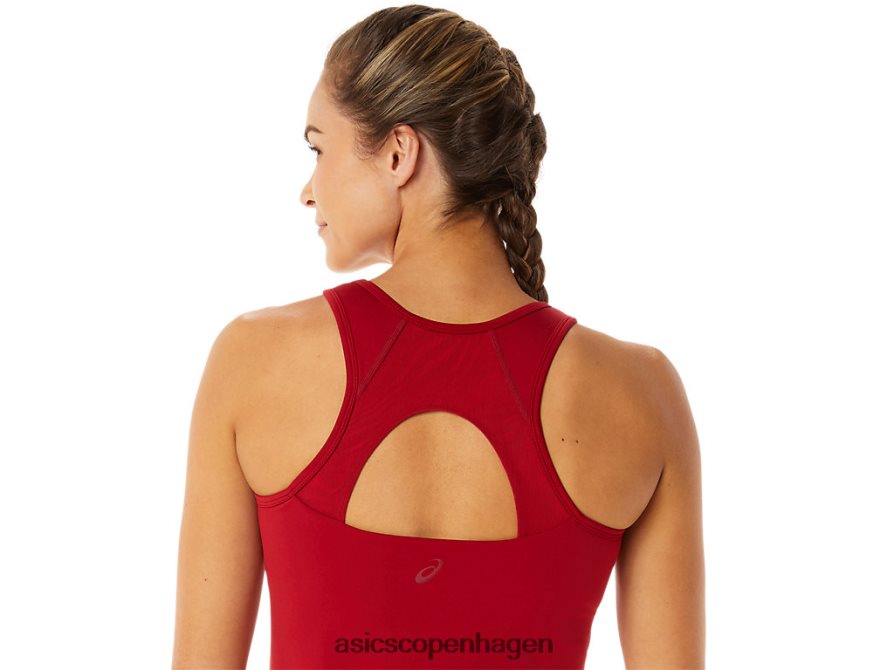 Asics movekoyo trænings-bh top tranebær Z206F62768