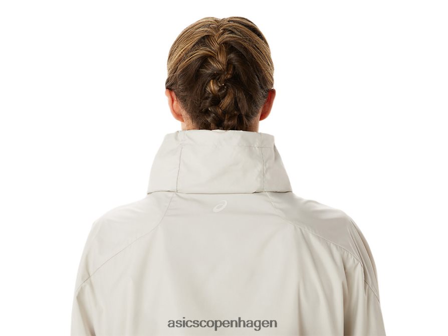 Asics movekoyo vævet jakke røg grå Z206F62776