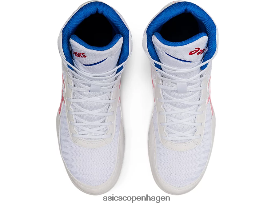 Asics måttekontrol 2 hvid/elektrisk rød Z206F61827