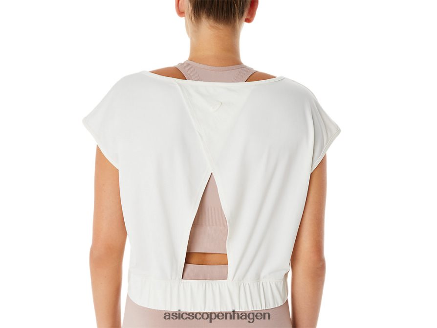 Asics nagino flex kortærmet top fløde Z206F62143