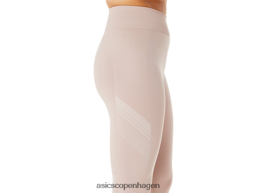 Asics nagino flex sømløs tight fawn Z206F62144