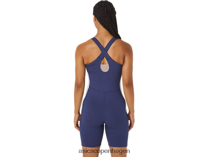 Asics nagino køre unitard indigo blå lyng/himmel Z206F62246