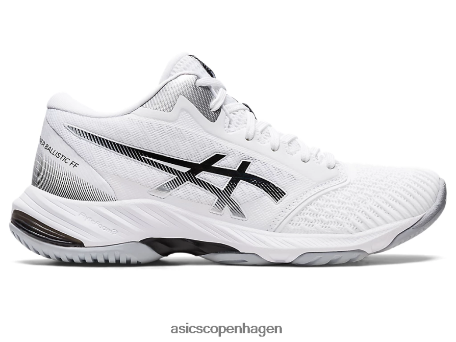 Asics netbrænder ballistisk ff mt 3 hvid sort Z206F63049