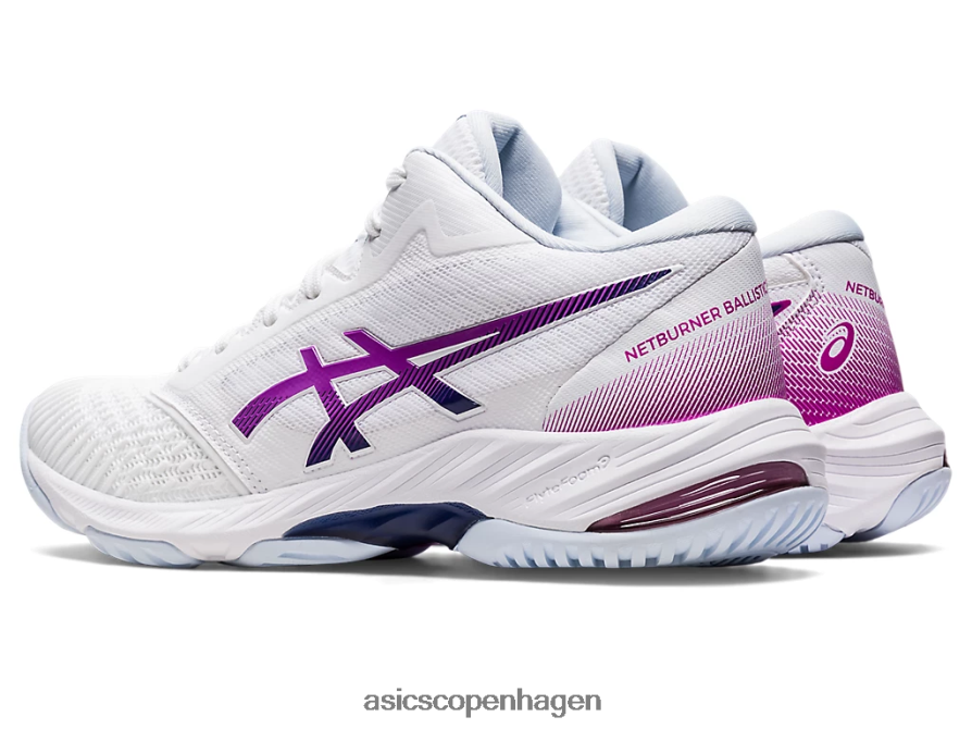 Asics netbrænder ballistisk ff mt 3 hvid/orkidé Z206F63100