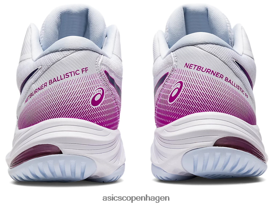 Asics netbrænder ballistisk ff mt 3 hvid/orkidé Z206F63100