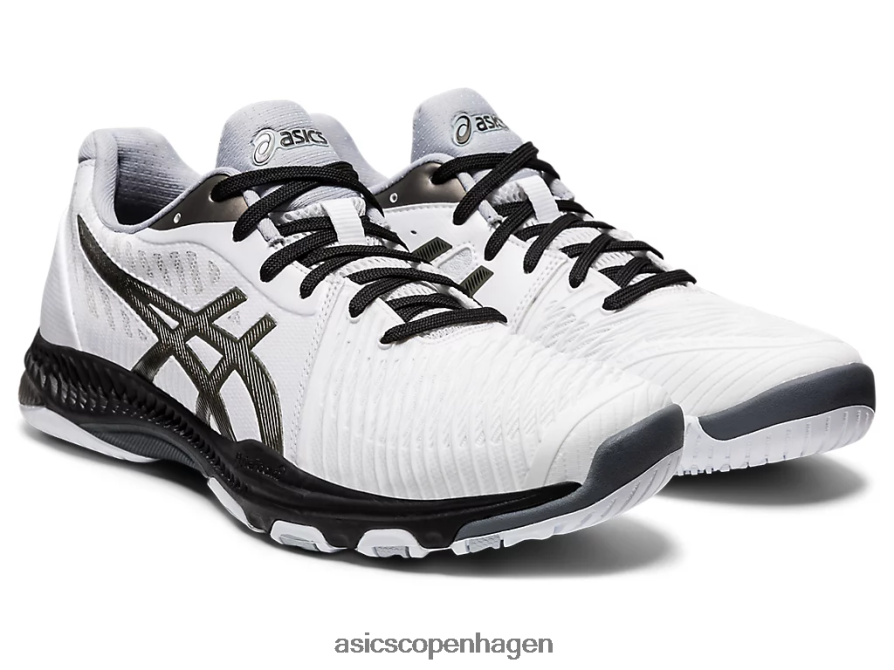 Asics netburner ballistic ff 2 hvid/gunmetal Z206F61872