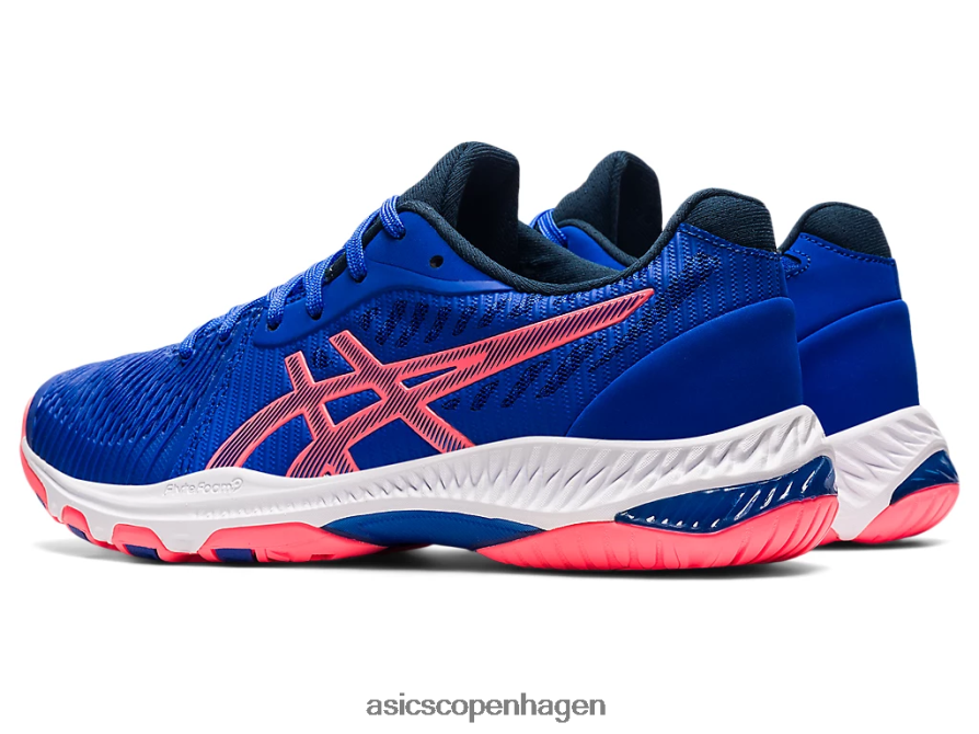 Asics netburner ballistic ff 2 lapis lazuli blå/flammende koral Z206F62356