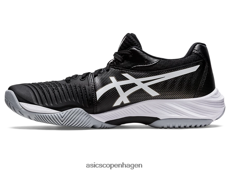 Asics netburner ballistic ff 3 sort hvid Z206F61162