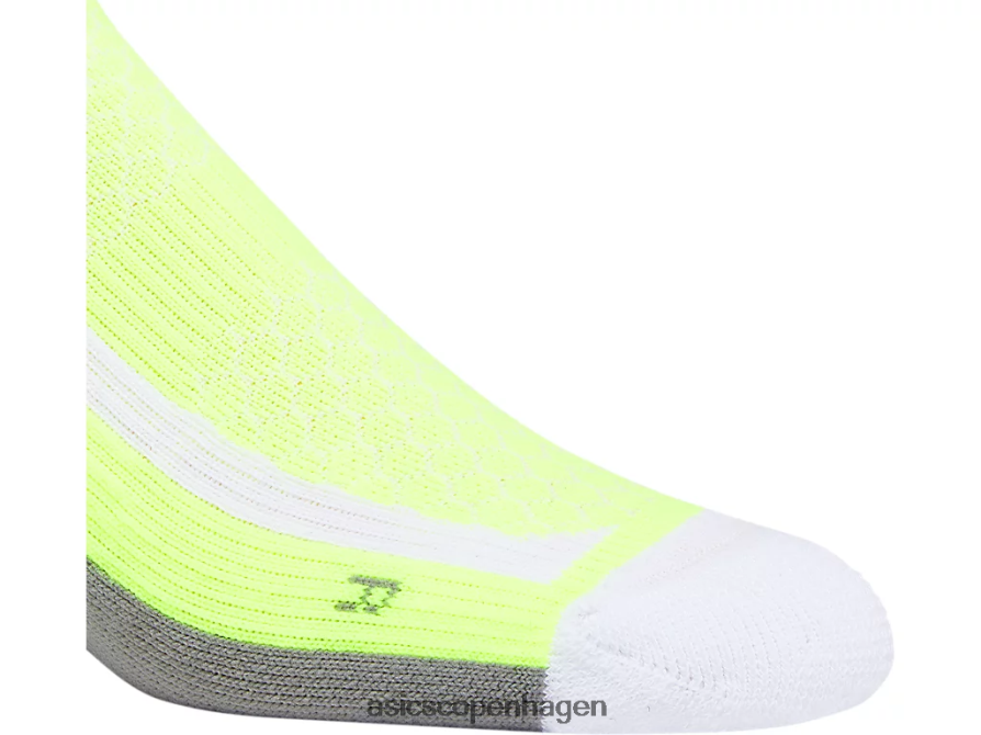 Asics nimbus plus enkelt faneblad strålende hvid/sikkerhedsgul Z206F61844