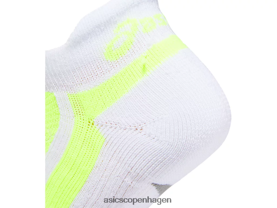 Asics nimbus plus enkelt faneblad strålende hvid/sikkerhedsgul Z206F61844