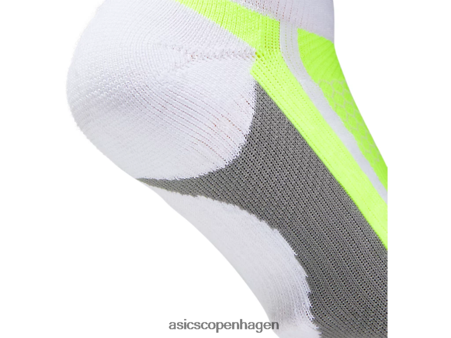 Asics nimbus plus enkelt faneblad strålende hvid/sikkerhedsgul Z206F61844