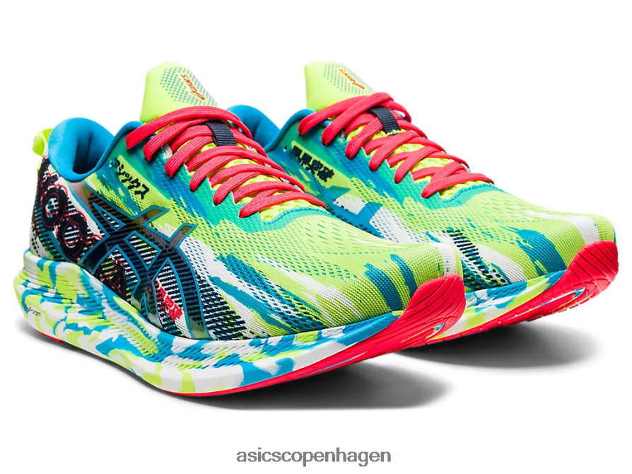 Asics noosa tri 13 hazard grøn/digital aqua Z206F61908