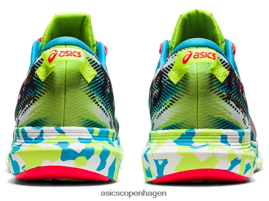 Asics noosa tri 13 hazard grøn/digital aqua Z206F61908