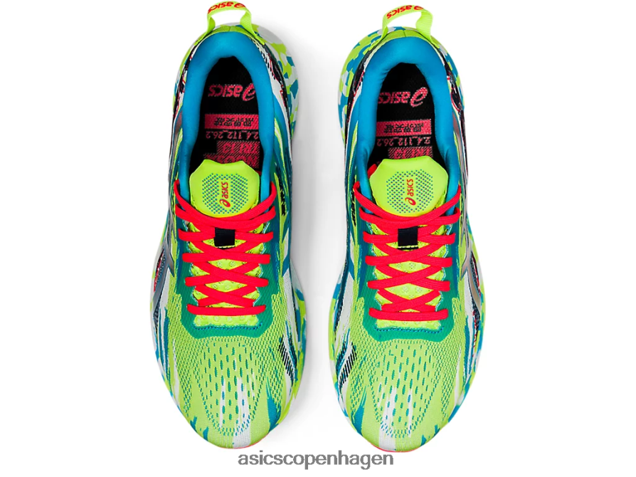 Asics noosa tri 13 hazard grøn/digital aqua Z206F61908