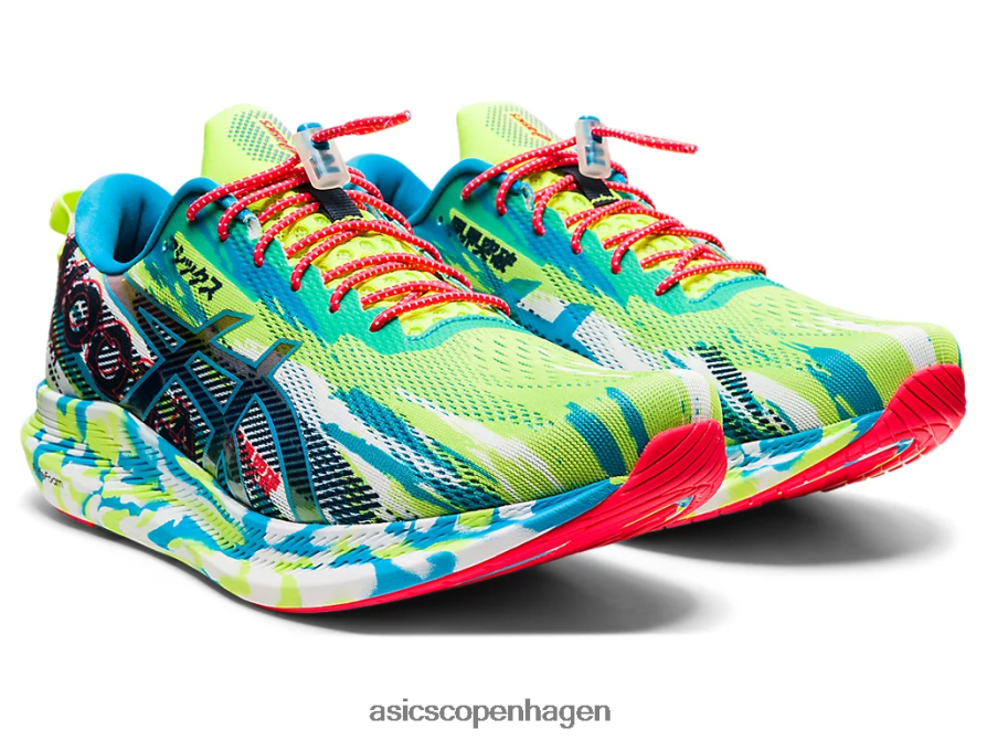 Asics noosa tri 13 hazard grøn/digital aqua Z206F61908