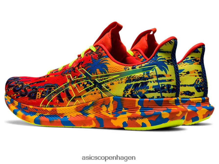 Asics noosa tri 14 cherrytomat/sikkerhedsgul Z206F61155