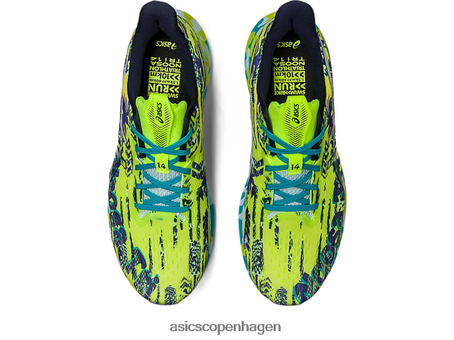 Asics noosa tri 14 limeskal/himmel Z206F6346