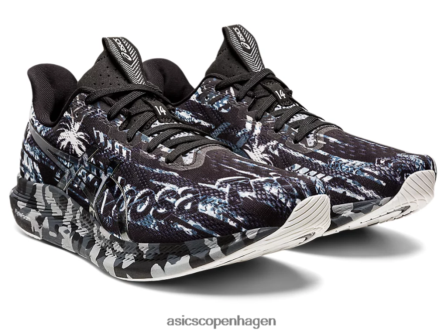 Asics noosa tri 14 sort/ren sølv Z206F61027