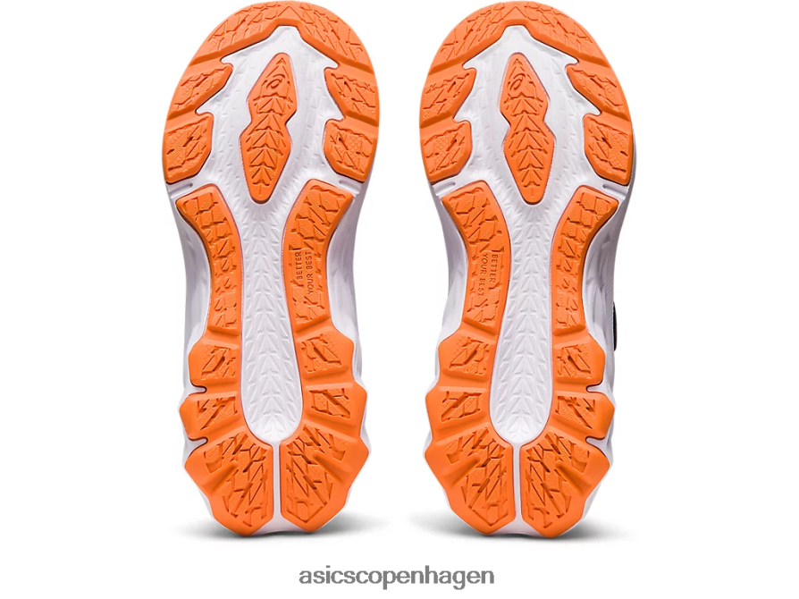 Asics novablast 2 førskole indigo blå/sol fersken Z206F64283