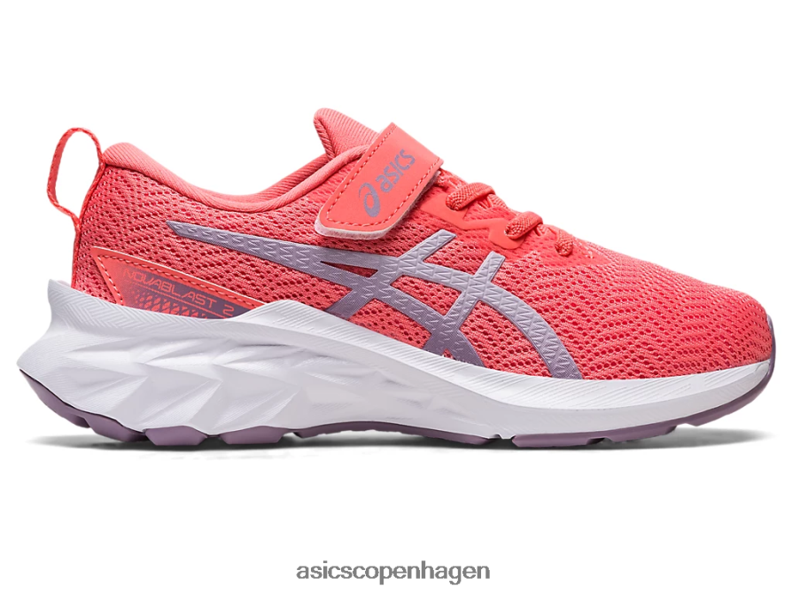 Asics novablast 2 førskole papaya/skumringsviol Z206F64290