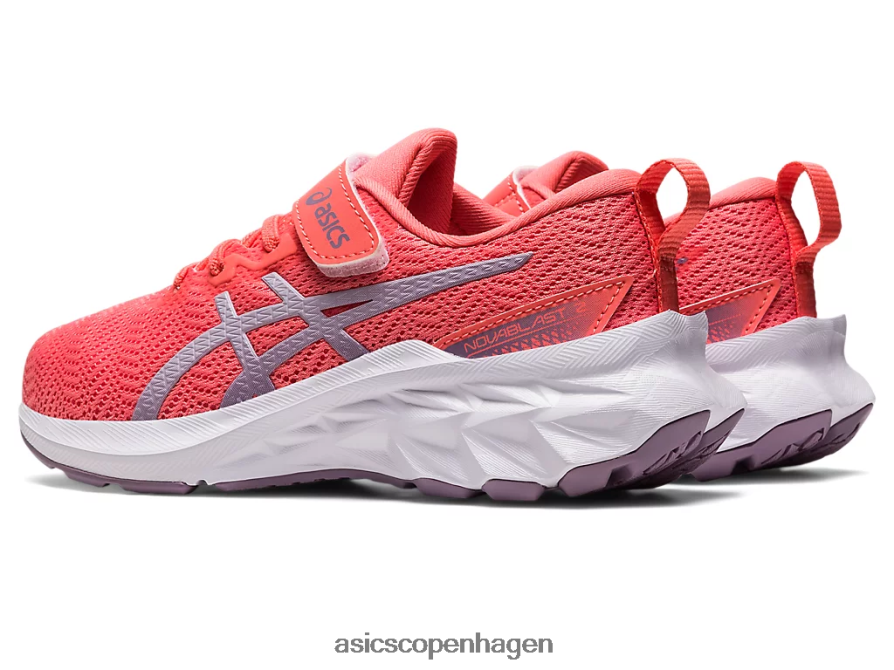 Asics novablast 2 førskole papaya/skumringsviol Z206F64290