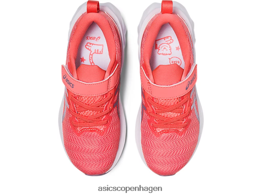 Asics novablast 2 førskole papaya/skumringsviol Z206F64290