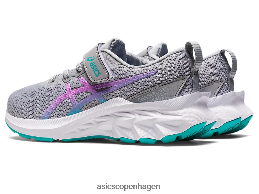 Asics novablast 2 førskole piemontegrå/lavendel glød Z206F64431