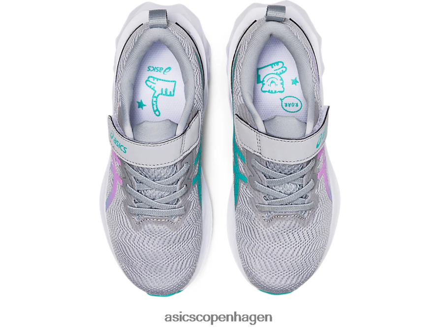 Asics novablast 2 førskole piemontegrå/lavendel glød Z206F64431