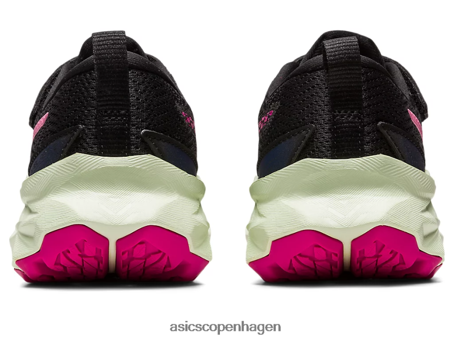 Asics novablast 2 førskole sort/frugt punch Z206F64225