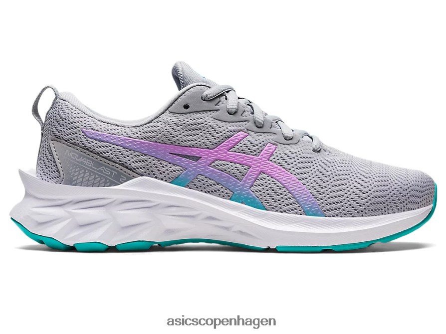 Asics novablast 2 klasse skole piemontegrå/lavendel glød Z206F64427