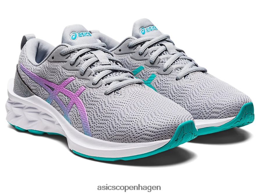 Asics novablast 2 klasse skole piemontegrå/lavendel glød Z206F64427
