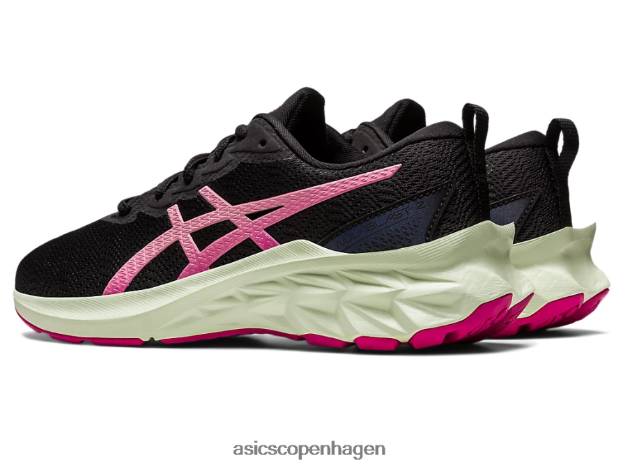 Asics novablast 2 klasse skole sort/frugt punch Z206F64282