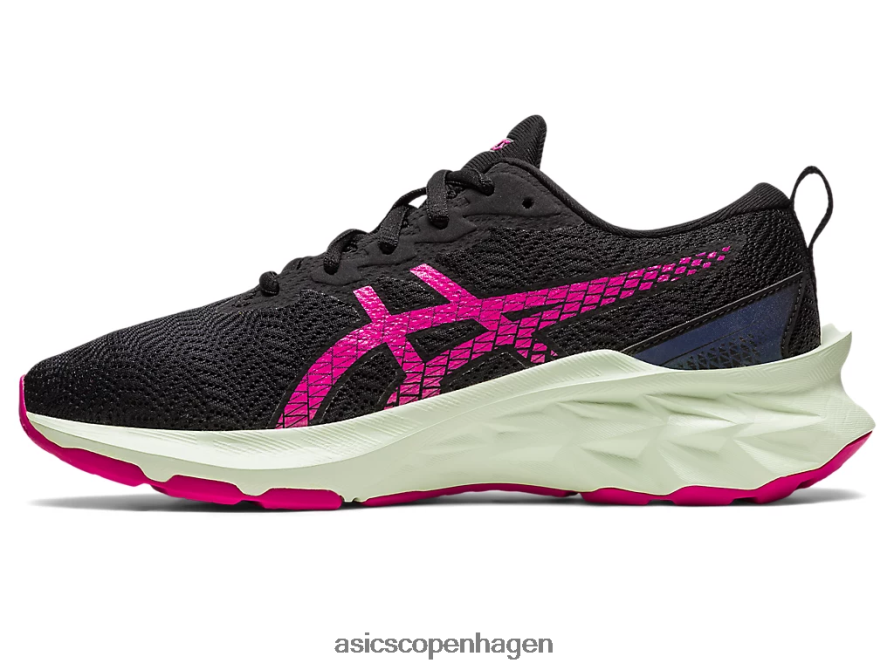 Asics novablast 2 klasse skole sort/frugt punch Z206F64282