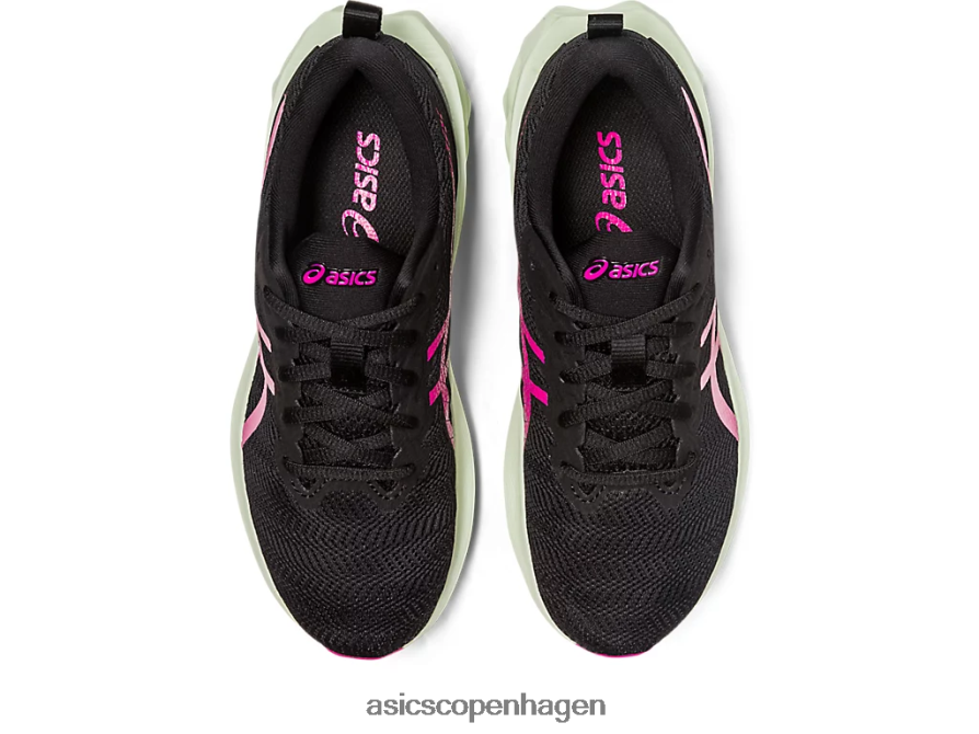 Asics novablast 2 klasse skole sort/frugt punch Z206F64282