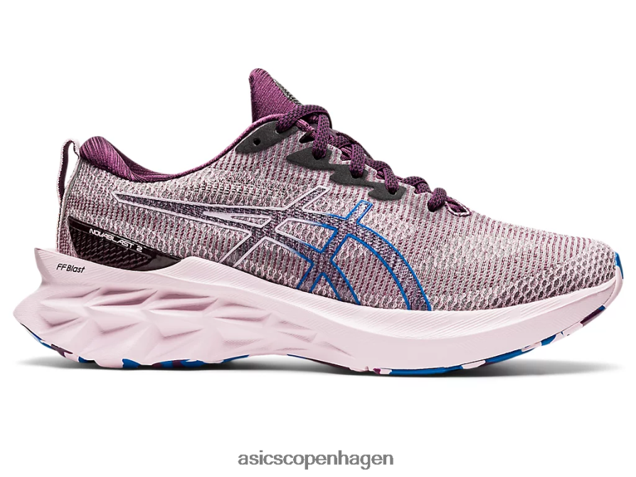 Asics novablast 2 le dyb blomme/knap rose Z206F63527