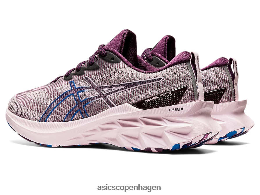 Asics novablast 2 le dyb blomme/knap rose Z206F63527