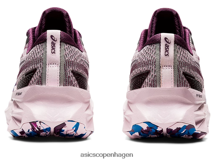 Asics novablast 2 le dyb blomme/knap rose Z206F63527