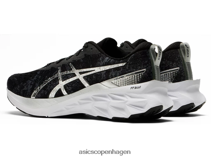 Asics novablast 2 platin bærer grå/rent sølv Z206F61245