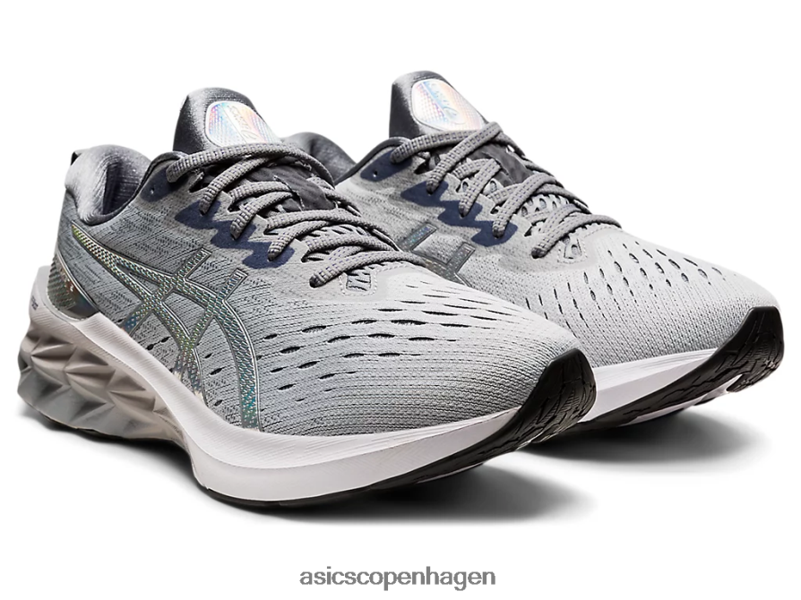 Asics novablast 2 platin piemonte grå/hvid Z206F61839