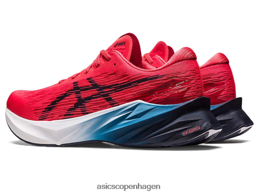 Asics novablast 3 elektrisk rød/midnat Z206F6396