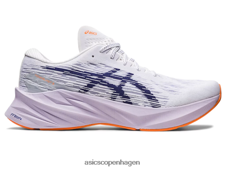 Asics novablast 3 hvid/indigoblå Z206F6381